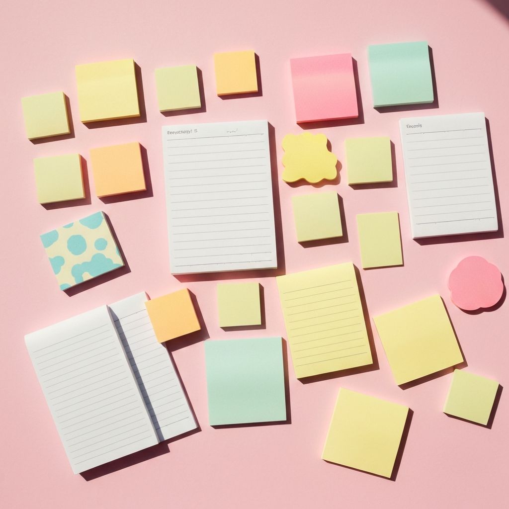 메모패드 스티커 세트